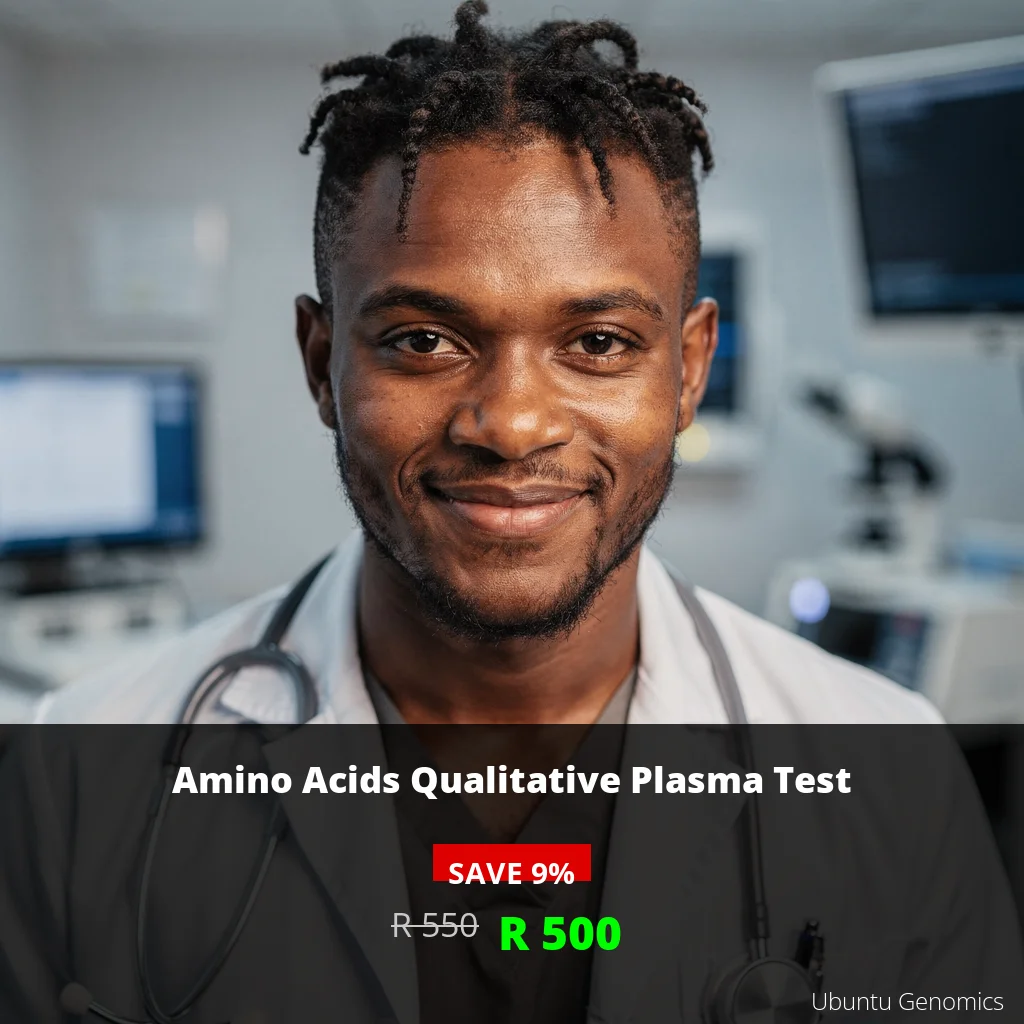 Amino Acids Plasma Test | ZAR 500 | Nutritional Health Screening South Africa