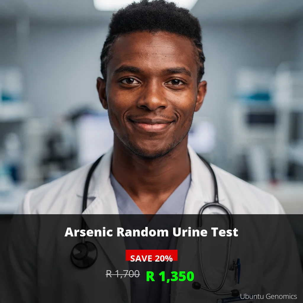 Arsenic Urine Test ZAR 1