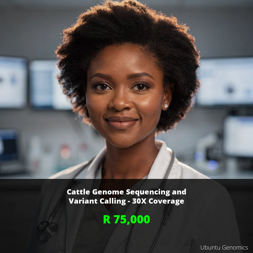 Cattle Genome Sequencing ZAR 75