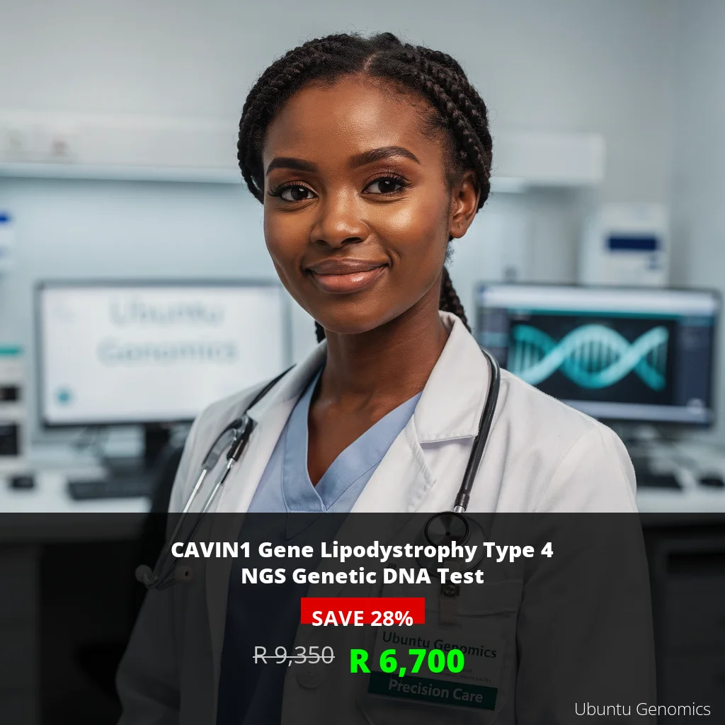 CAVIN1 Lipodystrophy DNA Test ZAR 6