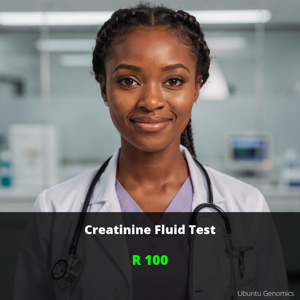 Creatinine Fluid Test ZAR 100 | Kidney Function Testing South Africa