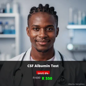 CSF Albumin Test ZAR 550 | Brain Health Screening South Africa | Ubuntu Genomics