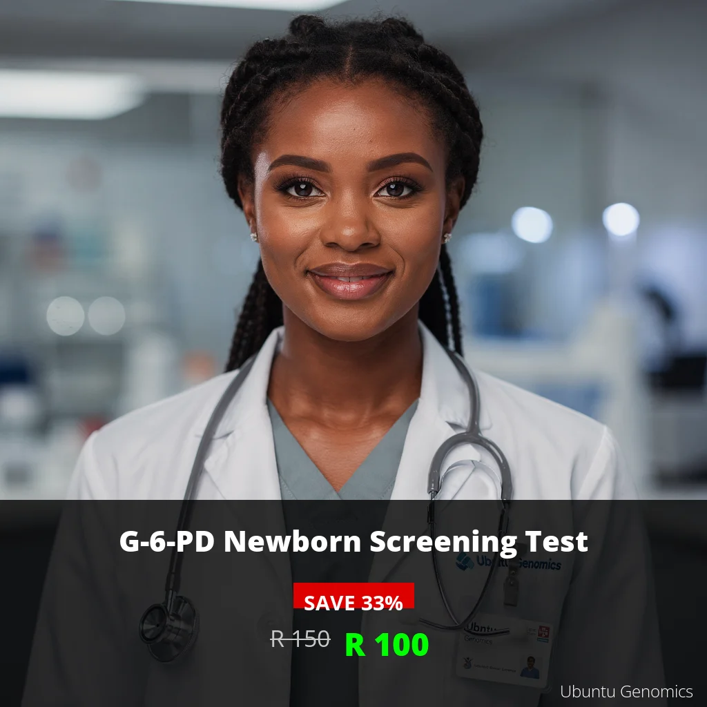 G-6-PD Newborn Screening Test | ZAR 100 | Early Detection for South African Babies