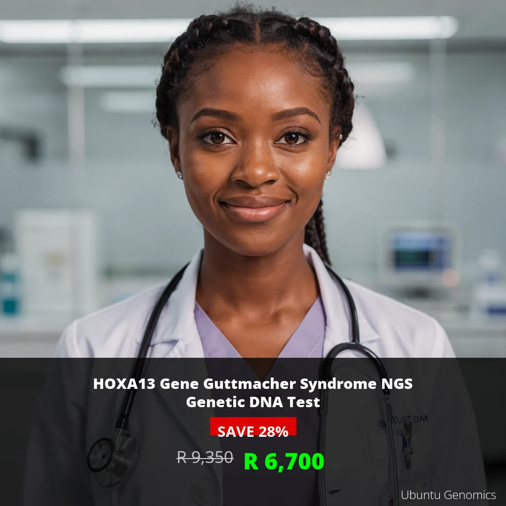 HOXA13 Gene Guttmacher Syndrome DNA Test | ZAR 6