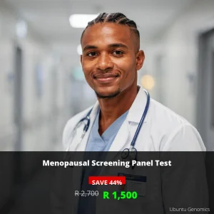 Menopausal Screening Panel Test - ZAR 1