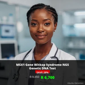 MSX1 Gene Witkop Syndrome DNA Test | ZAR 6