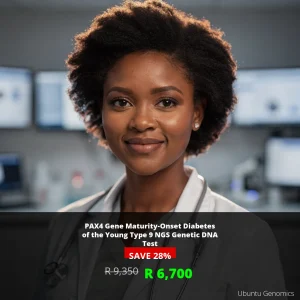 PAX4 MODY Type 9 DNA Test - ZAR 6