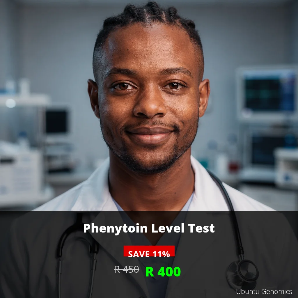 Phenytoin Test ZAR 400 | Epilepsy Medication Monitoring in South Africa