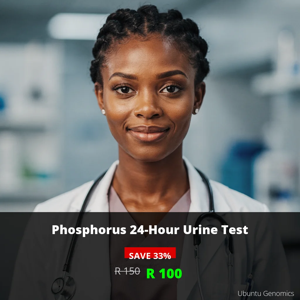 Phosphorus 24-Hour Urine Test | ZAR 100 | Kidney & Bone Health Screening