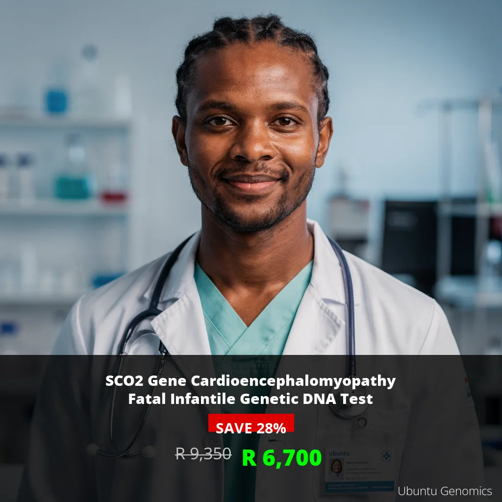 SCO2 Gene Cardioencephalomyopathy Test ZAR 6