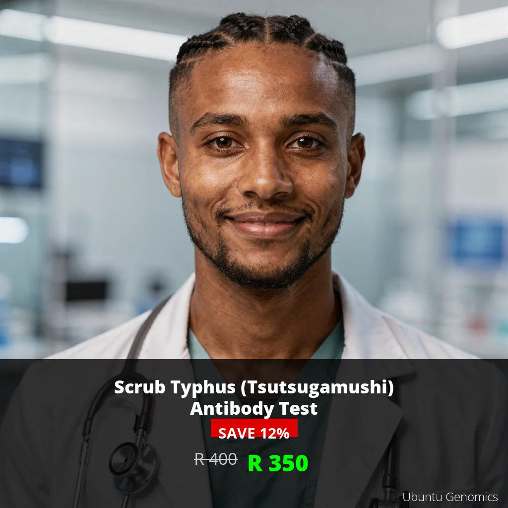 Scrub Typhus Antibody Test ZAR 350 | Same-Day Results | Nationwide SA