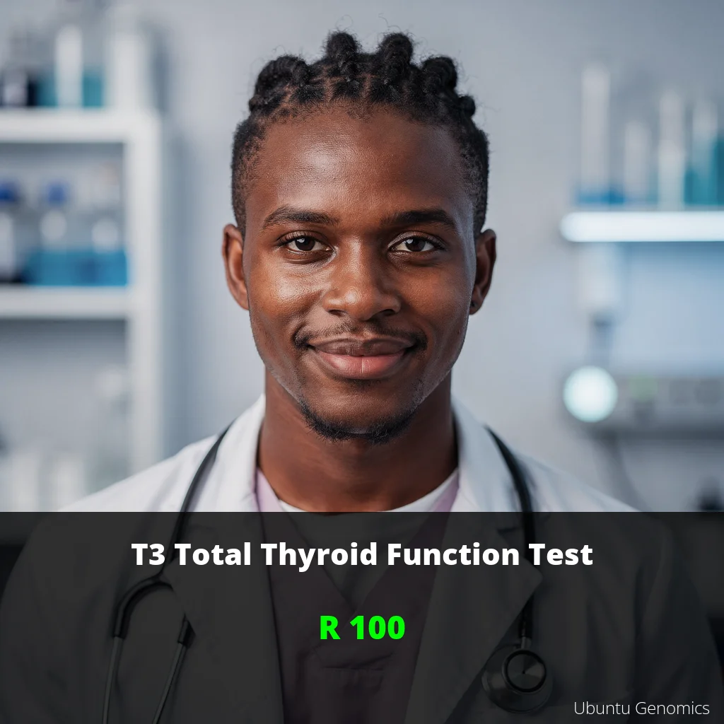 T3 Total Test ZAR 100 | Comprehensive Thyroid Screening South Africa