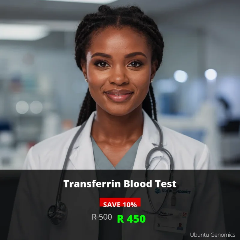 Transferrin Test ZAR 450 | Iron Deficiency Screening & Anaemia ...