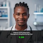 Valproic Acid Test ZAR 350 | Epilepsy & Bipolar Medication Monitoring | South Africa