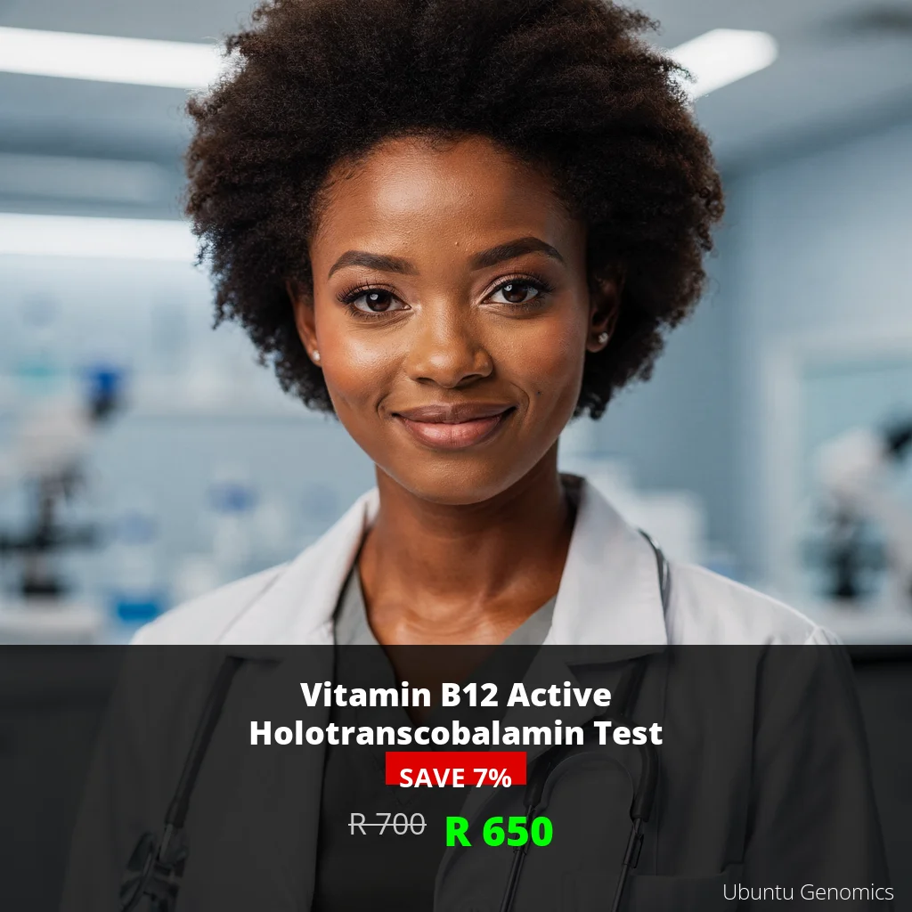 Vitamin B12 Active Test | ZAR 650 | Early Detection | Johannesburg