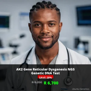 AK2 Gene Reticular Dysgenesis DNA Test | ZAR 6