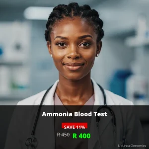 Ammonia Blood Test ZAR 400 | Liver Health Screening South Africa