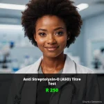 ASO Titre Test ZAR 250 | Detect Strep Infections Early | Nationwide SA Coverage
