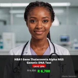 HBA1 Thalassemia DNA Test | ZAR 6